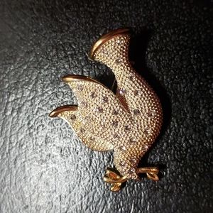 Vintage VTG Dove Brooch